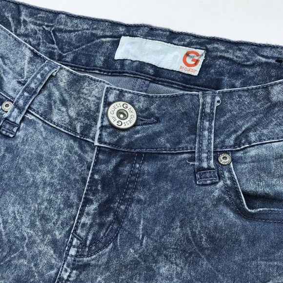 G by Guess SUPER SKINNY JEANS MARBLE WASH SZ 29 - Picture 3 of 8